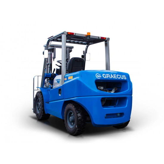 Дизелов мотокар 5 т., Дуплекс 3000 мм. Graecus FD50V