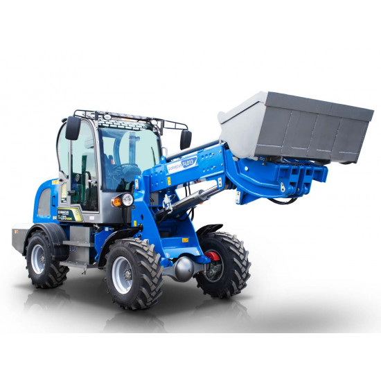 Телескопичен челен товарач с кабина и 4х4 Graecus T-LD13 Cab