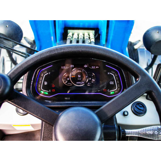 Телескопичен челен товарач с кабина и 4х4 Graecus T-LD13 Cab
