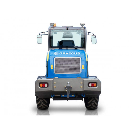 Телескопичен челен товарач с кабина и 4х4 Graecus T-LD13 Cab