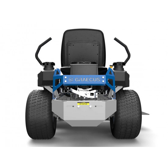 Градинска косачка с нулево завъртане Loncin 586cc 20hp ширина на косене 106 см, с хидростатична трансмисия, странично изхвърляне, комплект за торене Graecus DREPANUS ZTR106