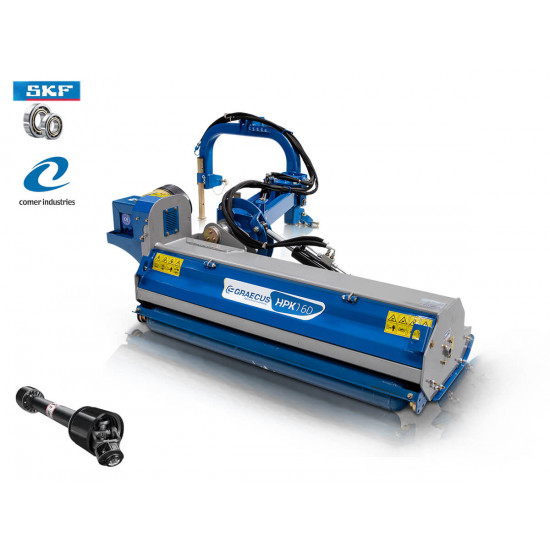 Откланящ мулчер / шредер средно-тежък тип 180 см. Graecus HPK180