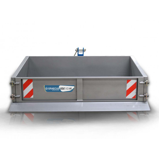 Транспортна кутия с хидравлично разтоварване за трактор Graecus KM140-H