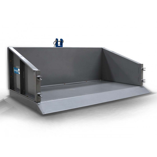 Транспортна кутия с хидравлично разтоварване за трактор Graecus KM140-H