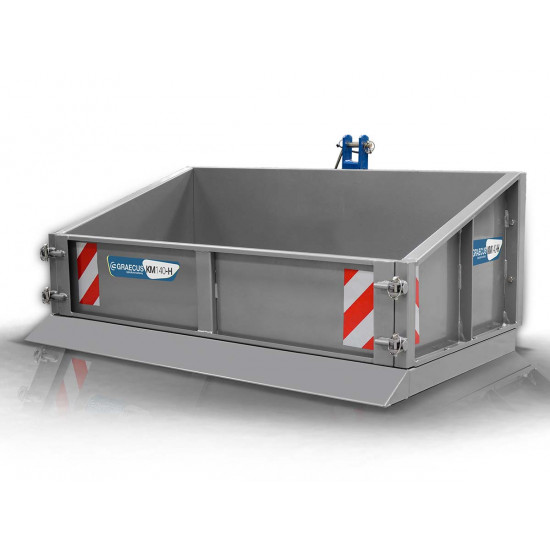 Транспортна кутия с хидравлично разтоварване за трактор Graecus KM140-H