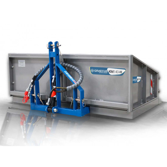Транспортна кутия с хидравлично разтоварване за трактор Graecus KM140-H