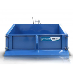 Транспортна кутия с механично разтоварване за трактор Graecus KM100
