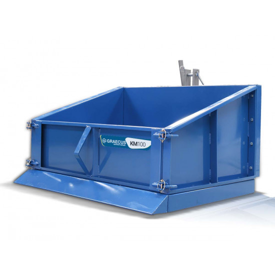 Транспортна кутия с механично разтоварване за трактор Graecus KM100