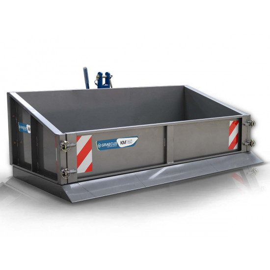 Транспортна кутия с механично разтоварване за трактор Graecus KM160