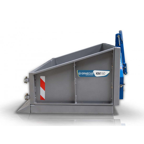Транспортна кутия с механично разтоварване за трактор Graecus KM160