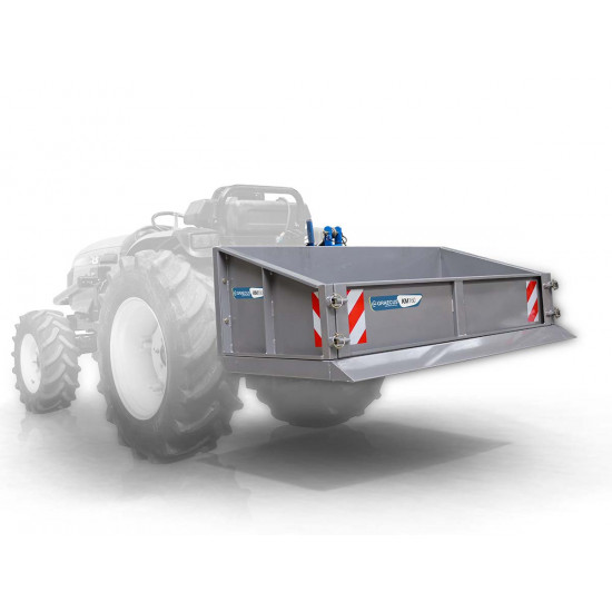 Транспортна кутия с механично разтоварване за трактор Graecus KM160