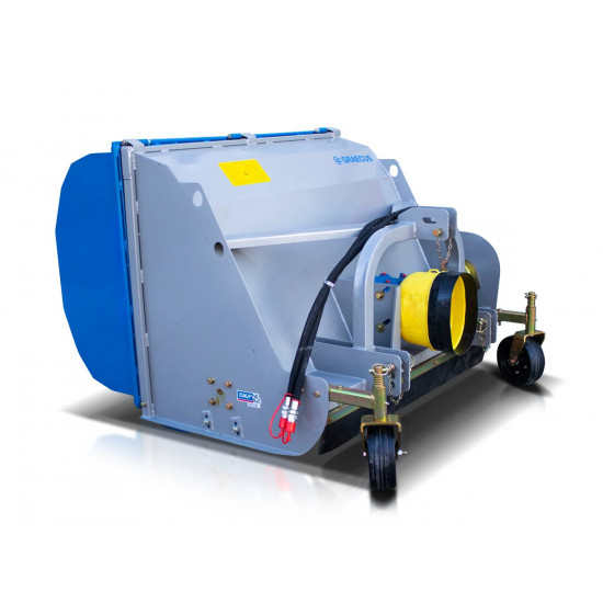 Мулчер шредер среден тип с кош за събиране 90 см. Graecus MSK90