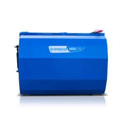 Мулчер шредер среден тип с кош за събиране 120 см. Graecus MSK120