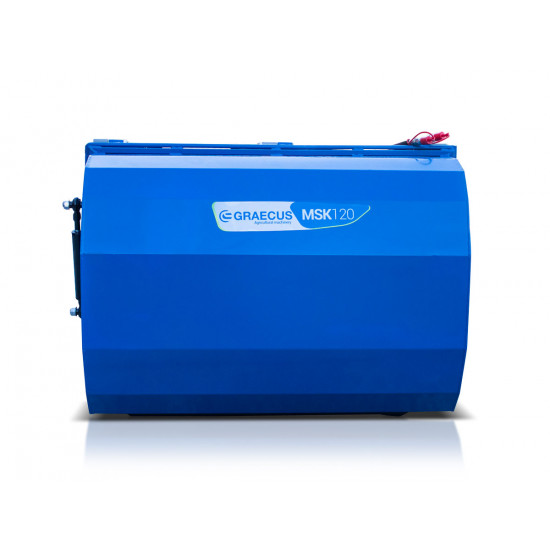 Мулчер шредер среден тип с кош за събиране 90 см. Graecus MSK90