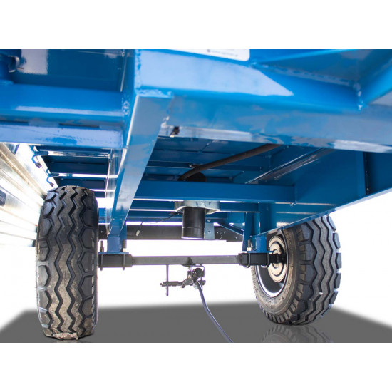 Ремарке едоосно с капацитет 3000 кг.с три-странно хидравлично изсипване Graecus MT3000-3H