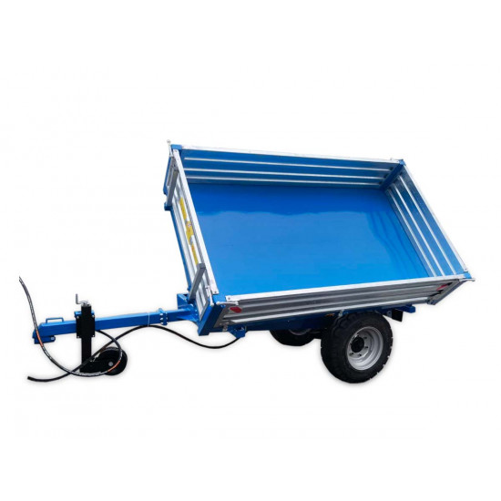 Ремарке едоосно с капацитет 4000 кг.с три-странно хидравлично изсипване Graecus MT4000-3H