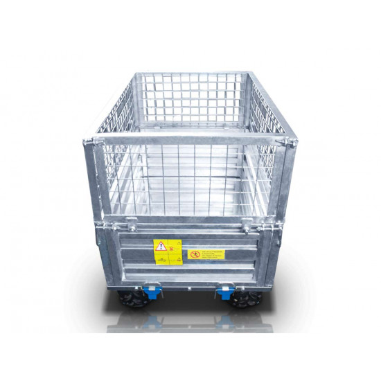 Ремарке едоосно с капацитет 600 кг.с механично изсипване Graecus MT600-M