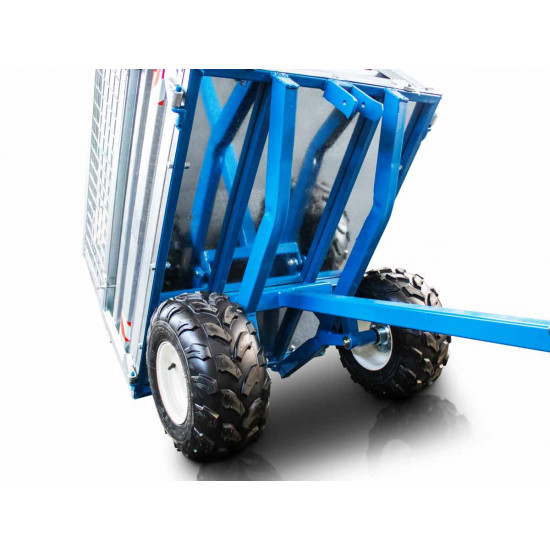 Ремарке едоосно с капацитет 600 кг.с механично изсипване Graecus MT600-M