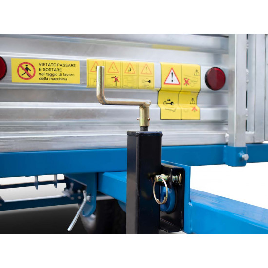 Ремарке  с капацитет 1000 кг.с механично изсипване Graecus MT1000-M