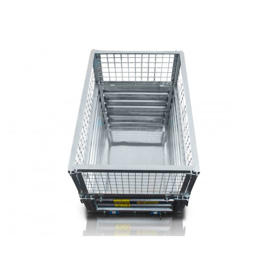 Ремарке едоосно с капацитет 600 кг.с механично изсипване Graecus MT600-M