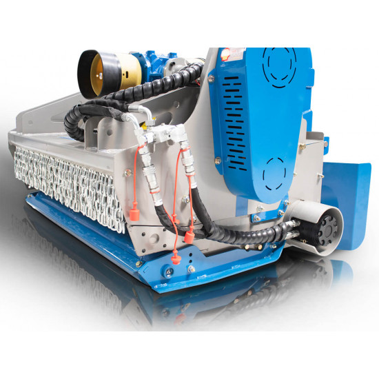 Мулчер шредер тежък тип с двойно окачване и фрагментатор 175 см. Graecus SPK175