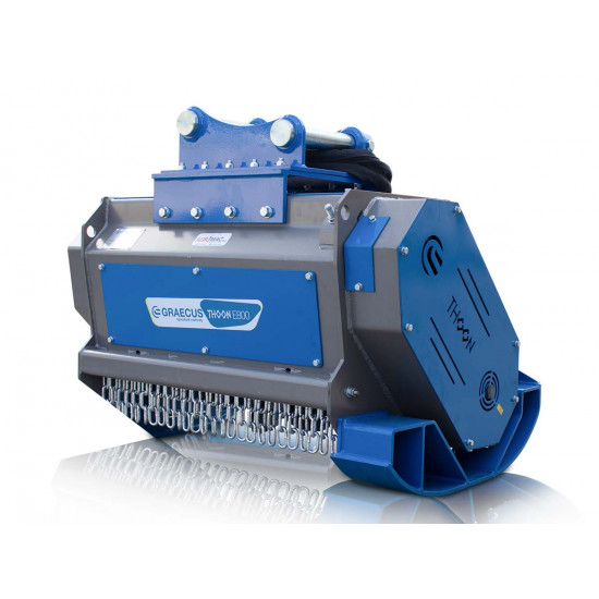 Горски мулчер / шредер за багер тежък тип 80 см. Graecus THOON E800