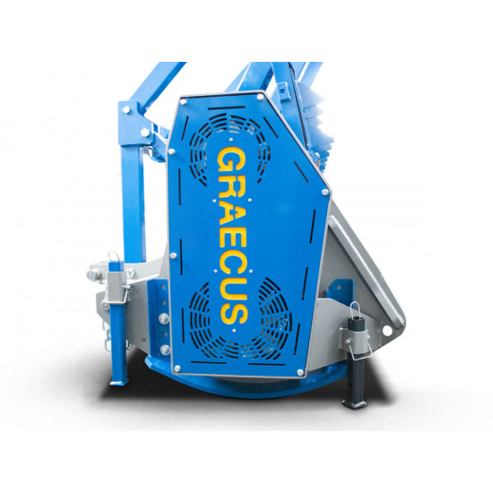 Горски мулчер / шредер с отваряем капак 165 см. Graecus THOON OPEN 165