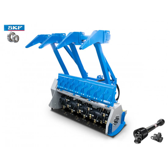 Горски мулчер / шредер с отваряем капак 165 см. Graecus THOON OPEN 165