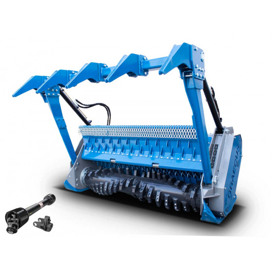 Горски мулчер / шредер с отваряем капак 230 см. Graecus THOON SHARK 230