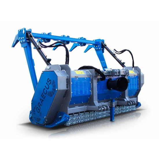 Горски мулчер / шредер с отваряем капак 230 см. Graecus THOON SHARK 230