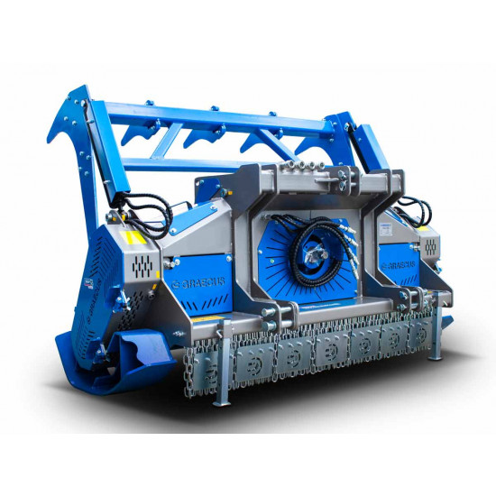 Горски мулчер / шредер с отваряем капак 185 см. Graecus THOON WIDIA 185