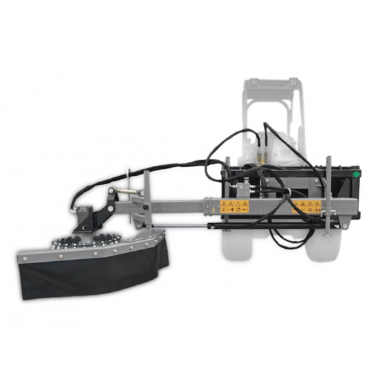 Хидравлична четка за плевели за трактор 70 см. хидравлично изнасяне Graecus YBZ