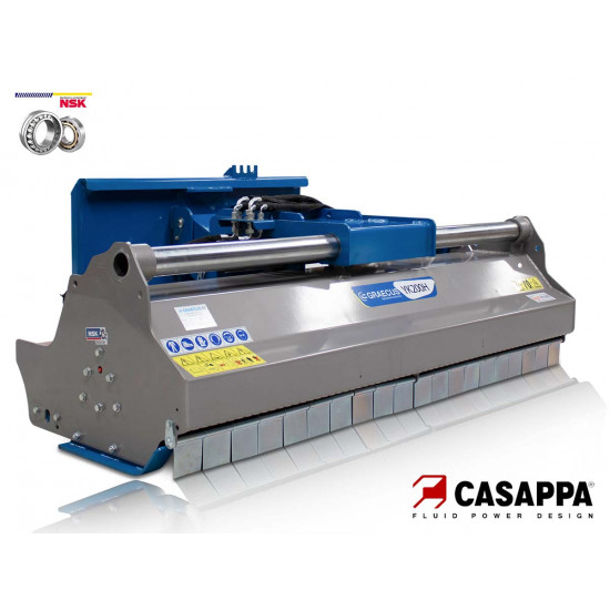 Мулчер / шредер за челен товарач тежък тип с изместване 200 см. Graecus YK200H