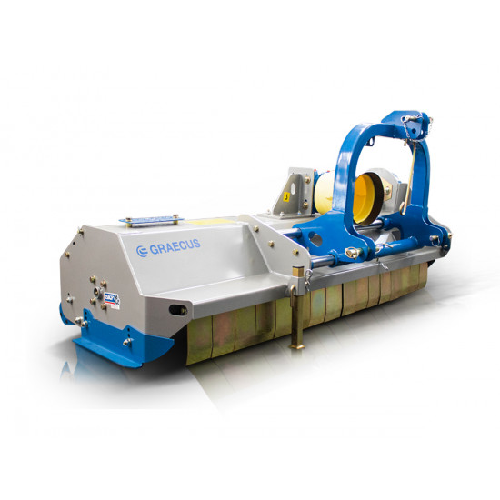 Мулчер шредер средно-тежък тип 195 см. с изместване GRAECUS HBP195 за трактор