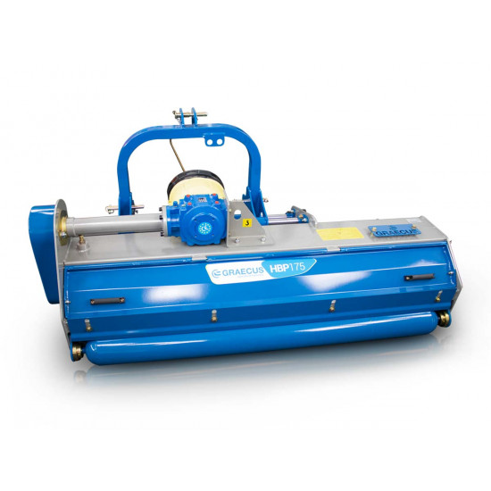 Мулчер шредер средно-тежък тип 195 см. с изместване GRAECUS HBP195 за трактор