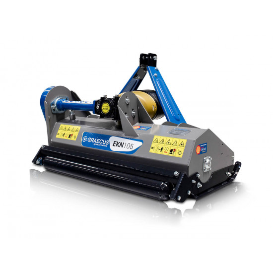 Мулчер шредер лек тип 135 см. с изместване Graecus EKN135 за малък трактор