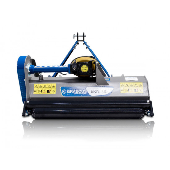 Мулчер шредер лек тип 135 см. с изместване Graecus EKN135 за малък трактор