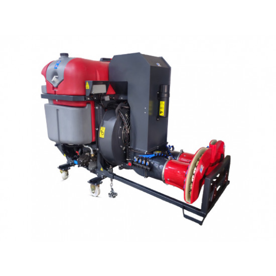 Пръскачка лозарска овощарска навесна електростатична BOA 400 L. 2х90 