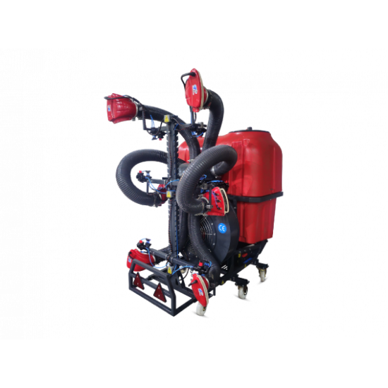 Пръскачка лозарска навесна електростатична BOA 400 L. 6х65