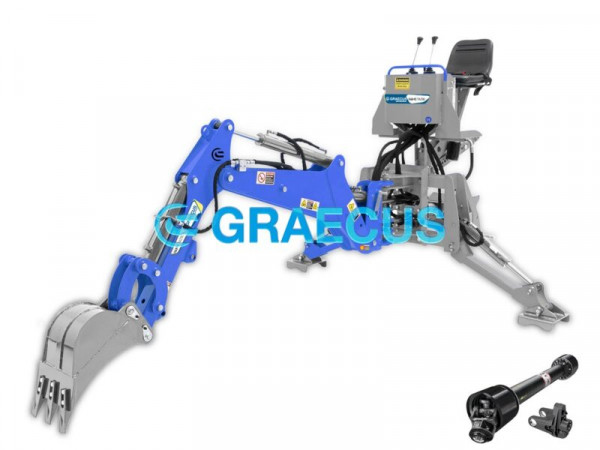 Backhoe for tractor Graecus HADES