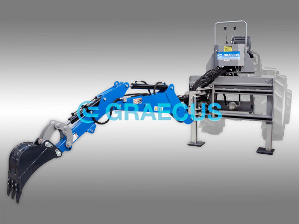 Backhoe for tractor