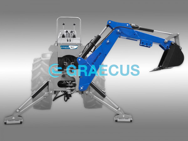 Backhoe for tractor