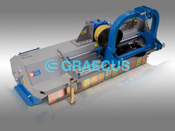 Flail mower heavy type - HBP series with hydraulic displacement