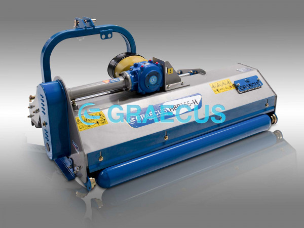 Flail mower heavy type - HBP series with hydraulic displacement
