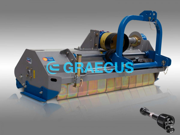 Flail mower vineyard medium-heavy - MKP Series with Hydraulic Displacement