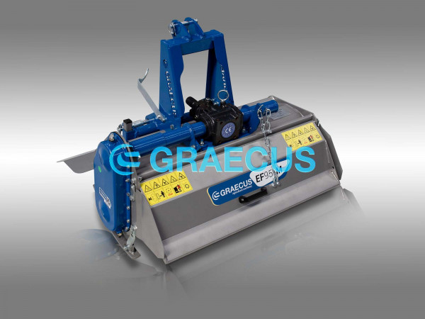 Mounted rotary tiller for tractor - EF series