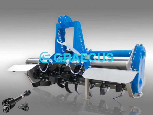 Mounted rotary tiller for tractor - EF series