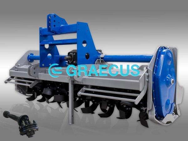 Mounted rotary tiller for tractor - YBFS series
