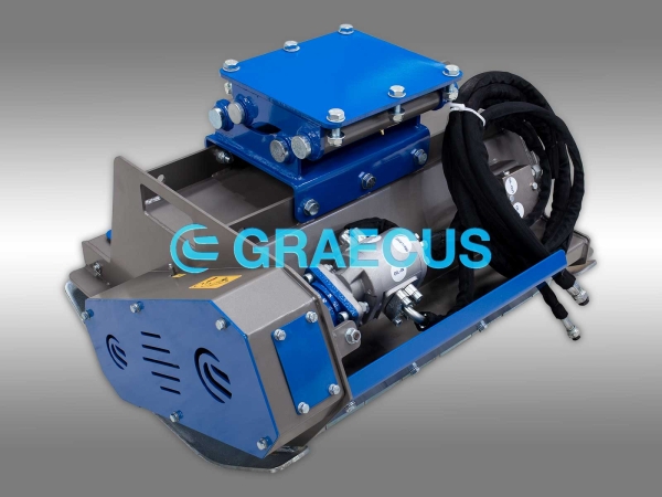 Hydraulic flail mower for industrial machinery - YEK series