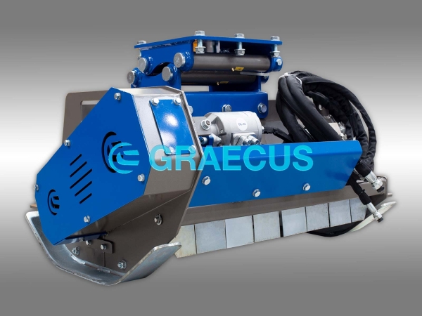Hydraulic flail mower for industrial machinery - YEK series